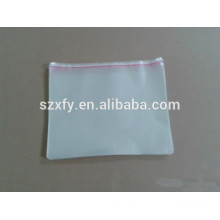 Custom printing clear opp plastic bag with zipper